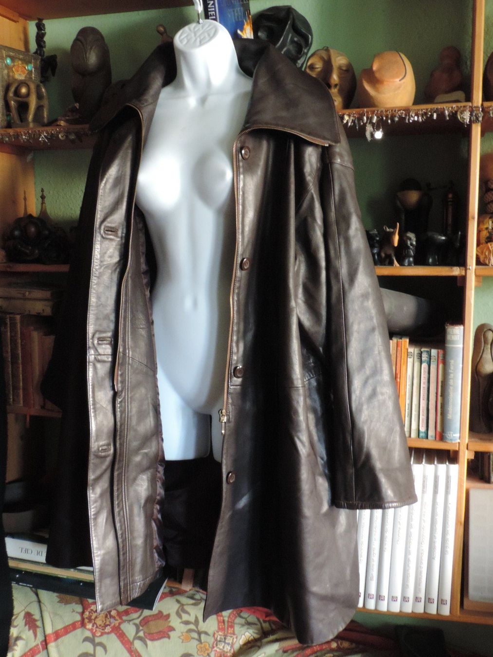 Cappotti: manteau en cuir brun – Nuovo (secondo la descrizione) da Genève venduto da Axelle333 3