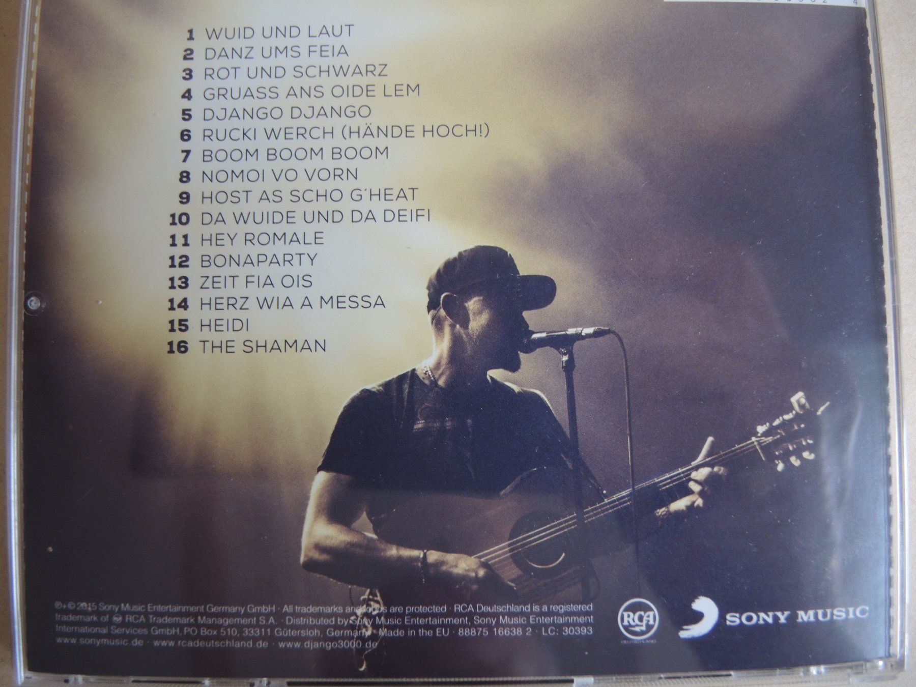 CD: DJANGO 3000 Live Album CD – Usato da Rorschach venduto da maeck8 3