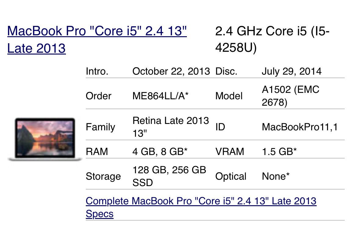 Apple Notebook: MacBook Pro 13 – Difettoso da Adliswil venduto da Busys 4