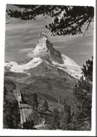 AK ca. 1965 Zermatt Matterhorn, Gornergratbahn Top!