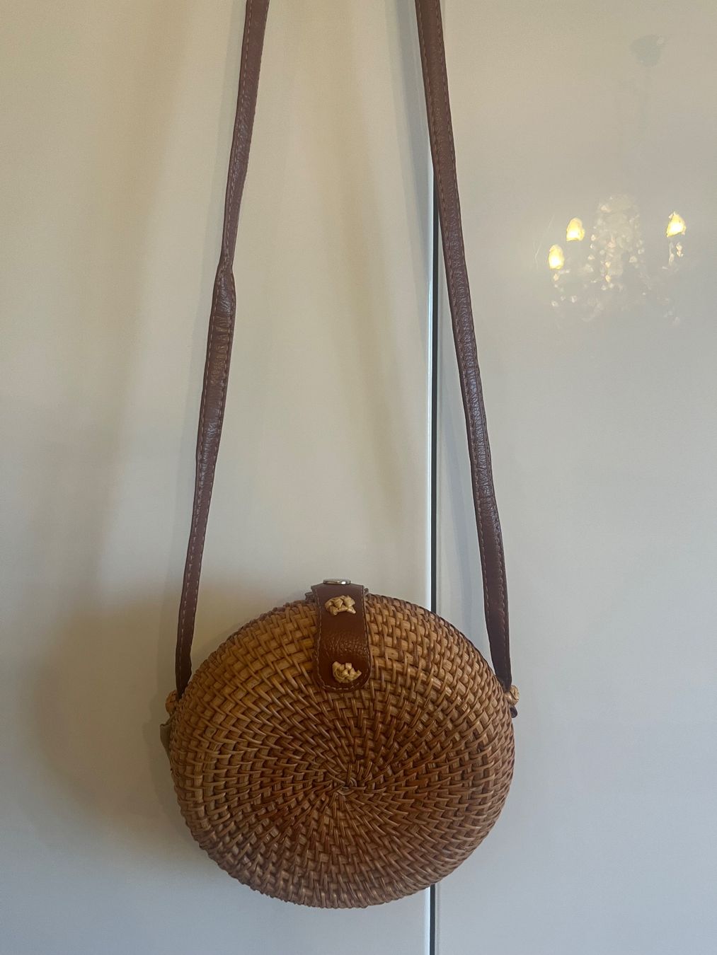 Borse da donna: 2 Korbtaschen rund / Strohtaschen – Usato da Luzern venduto da maschmo 4