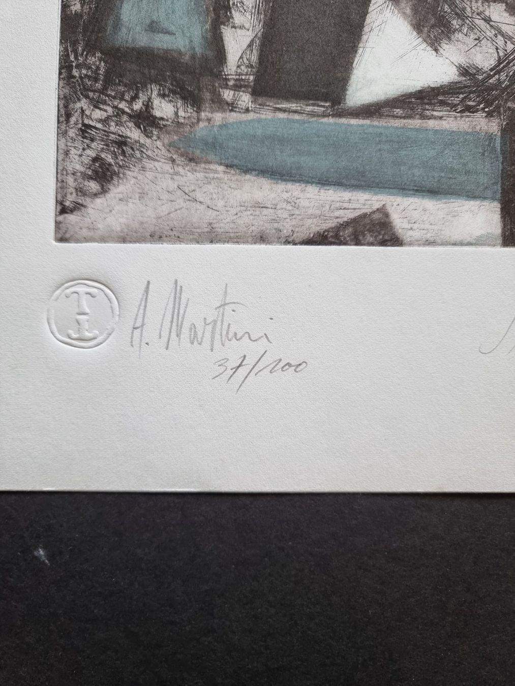 Grafiken & Lithographien: STEFAN KAUFFUNGEN FARBRADIERUNG SIGNIERT – Gebraucht aus Gersau von grafik-kunst 4