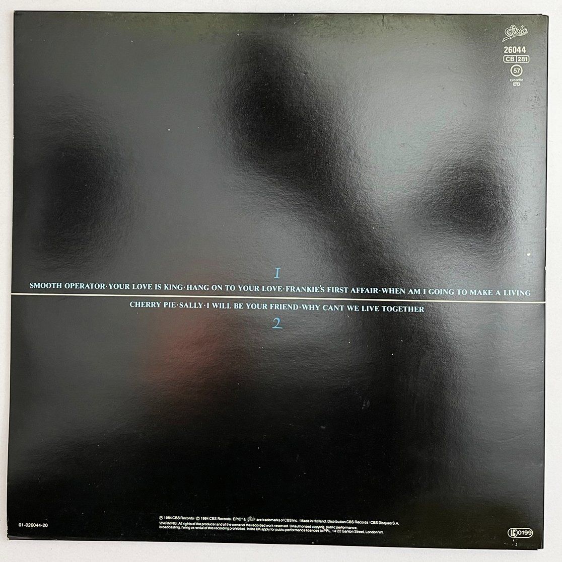 Dischi in vinile: LP: SADE - Diamond Life (first release) – Nuovo (secondo la descrizione) da Frenkendorf venduto da Yard-Sale-2000 3
