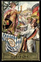 Ganzsache PP27 C64 /03: Würzburg, XIV. 
