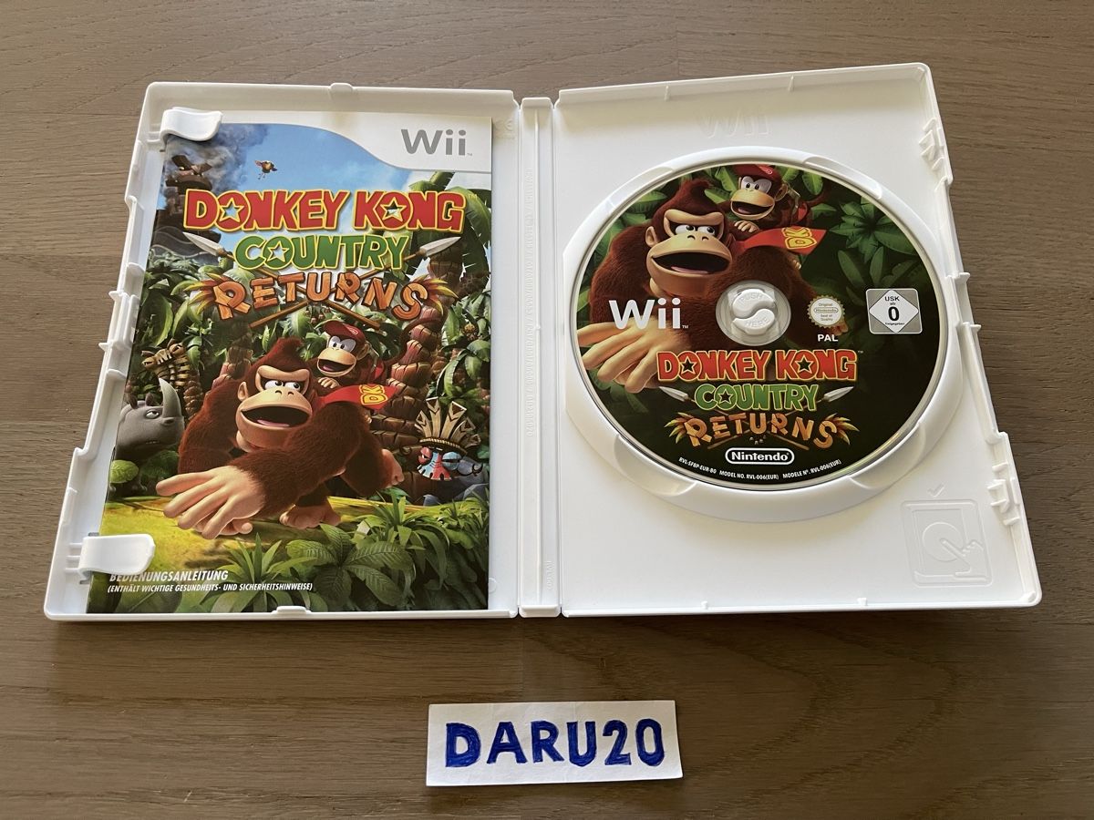 Nintendo Spiele: Donkey Kong Country Returns - Wii – Gebraucht aus Einsiedeln von Daru20 2