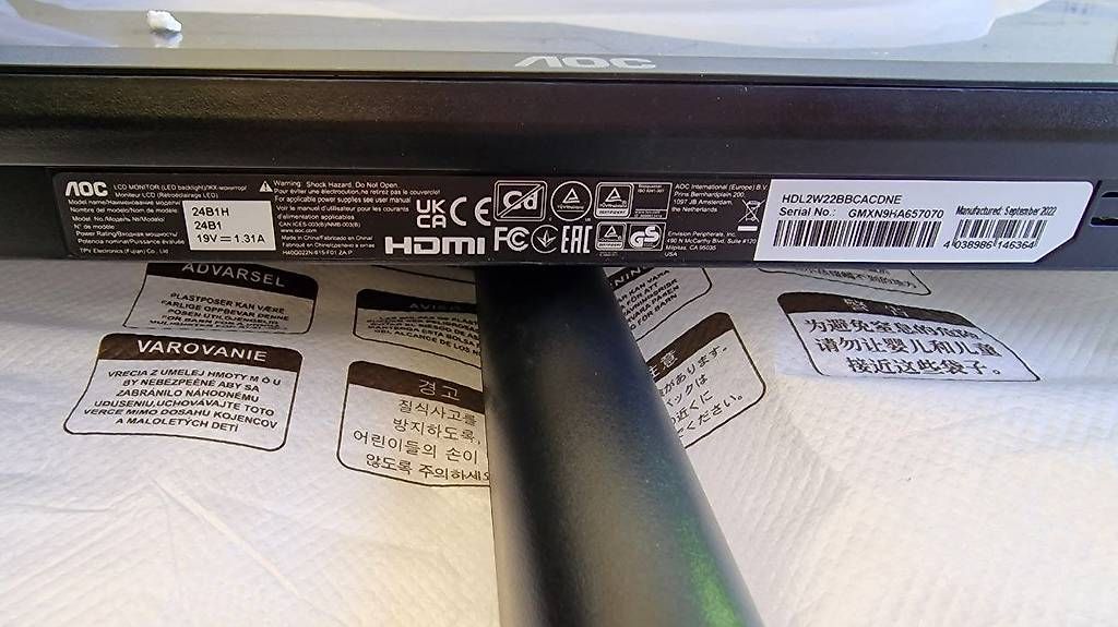 AOC Monitore: AOC Monitor 24B1H – Gebraucht aus Blumenstein von olk_r5kh 1