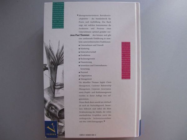Libri: Managementorientierte Betriebswirtschaftslehre – Usato da Langwiesen venduto da Restposten-24 1