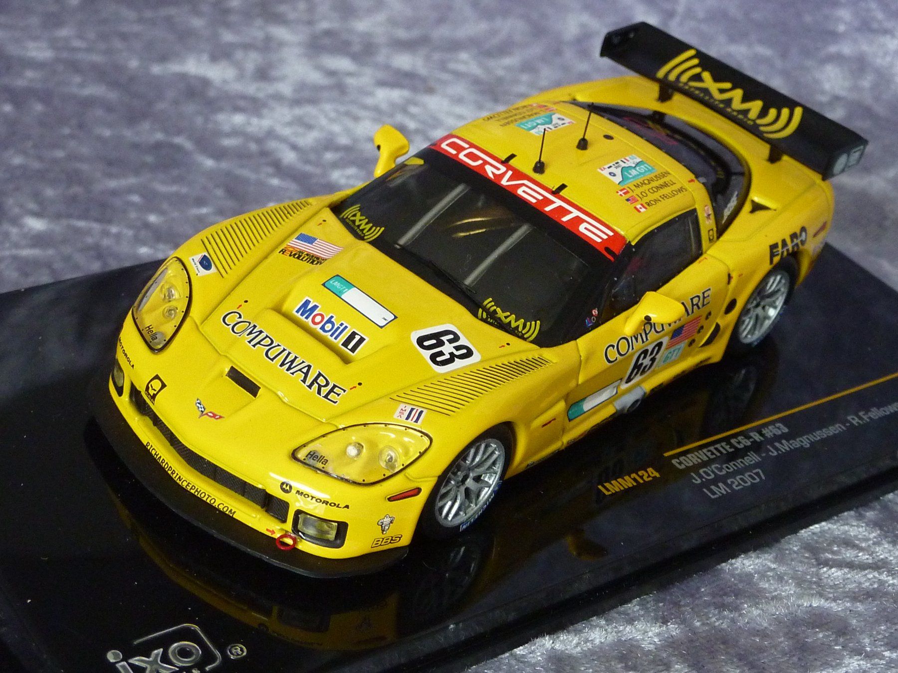 IXO Modellautos: Chevrolet Corvette C6-R #63 1:43 – Gebraucht aus Dürrenäsch von modellautos4you
