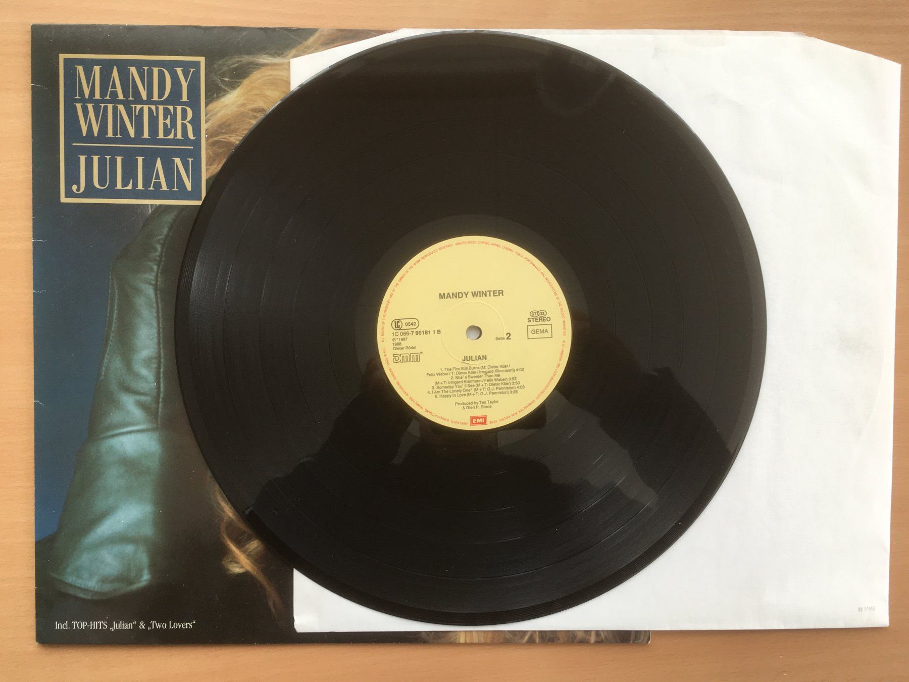 Dischi in vinile: Mandy Winter - Julian – Usato da Grenchen venduto da Kogi7 3