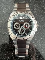 FOSSIL Chronograph Edelstahl Herrenuhr