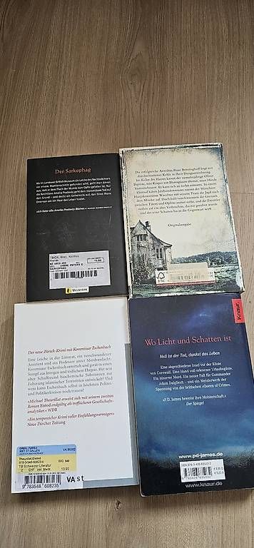 Bücher: 4 Kriminalromane – Gebraucht aus Appenzell von San-cu 1