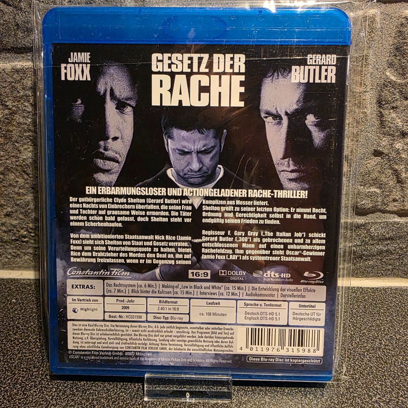 Alle DVDs: Gesetz der Rache, neuwertig! – Gebraucht aus Bremgarten AG von Mediensammler24 1