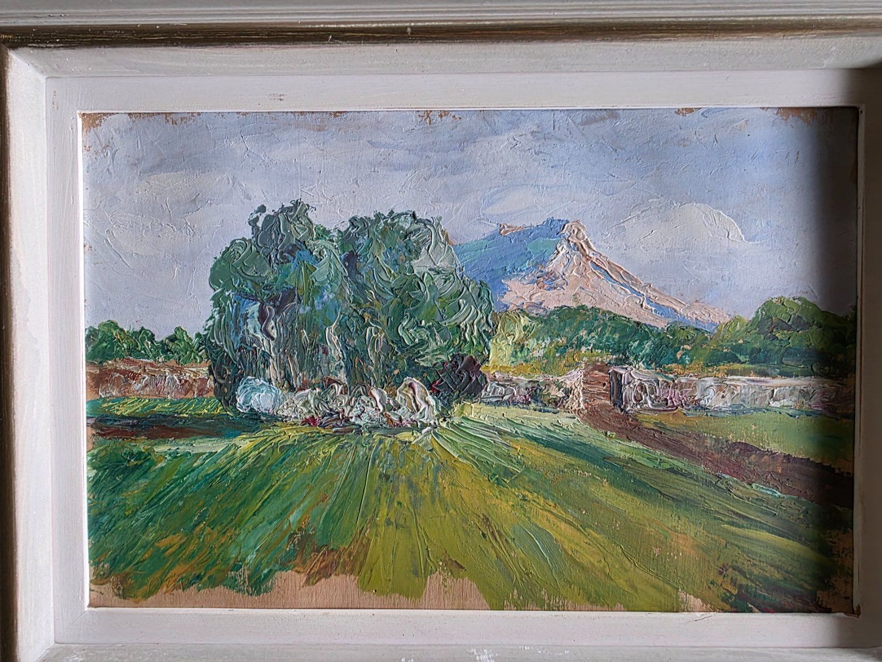 Dipinti: Gemälde Bild Landschaft 43 cm x 34 cm – Usato da Walterswil BE venduto da Lonitti 2
