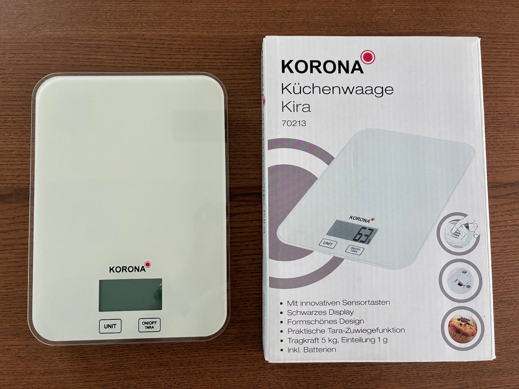 Bilance da cucina: Korona Küchenwaage Kira – Usato da Uster venduto da em_58td