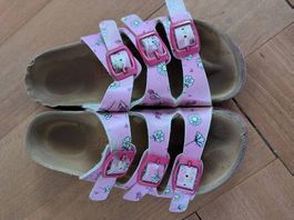 Superfit Hausschuhe Gr. 31  Rosa mit Blumen