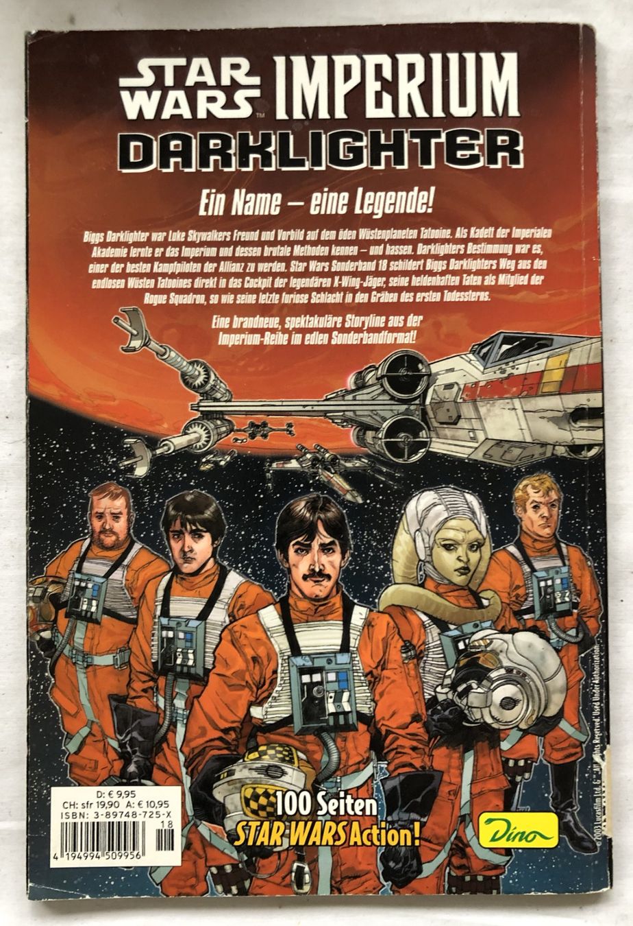 Fumetti: STAR WARS - Sonderband 18 - Imperium: Darklighter – Usato da Schaffhausen venduto da durruti 4