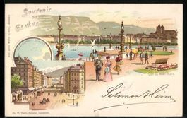 Litho Lausanne, Quai du Mont-Blanc, Rue 
