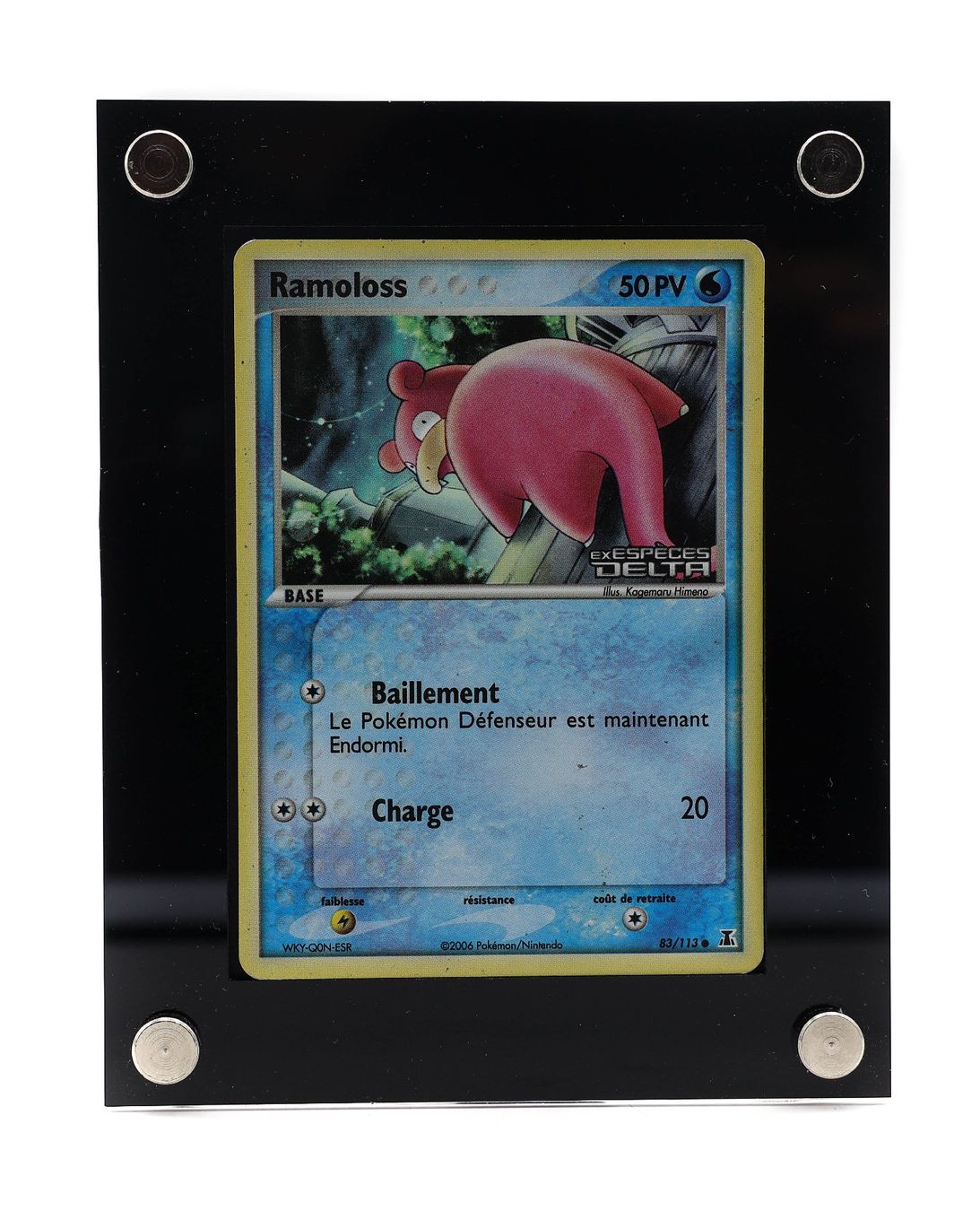Pokémon Cartes à collectionner: Ramoloss (DS 83) Reverse - Pokémon TCG - EX - FR – D'occasion à Paudex par dindeboy