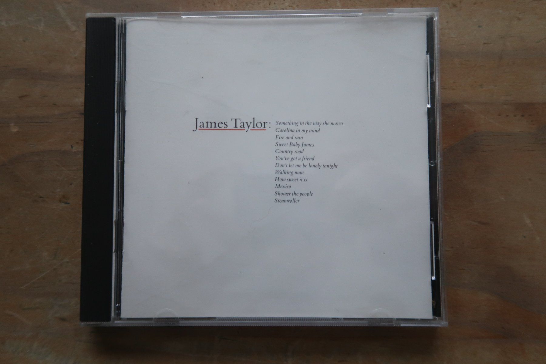 CD: JAMES TAYLOR - GREATEST HITS - CD – Usato da Basel venduto da Patiscat