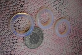*Opalit*      Glas Ringe  Gebot   Pro Stück