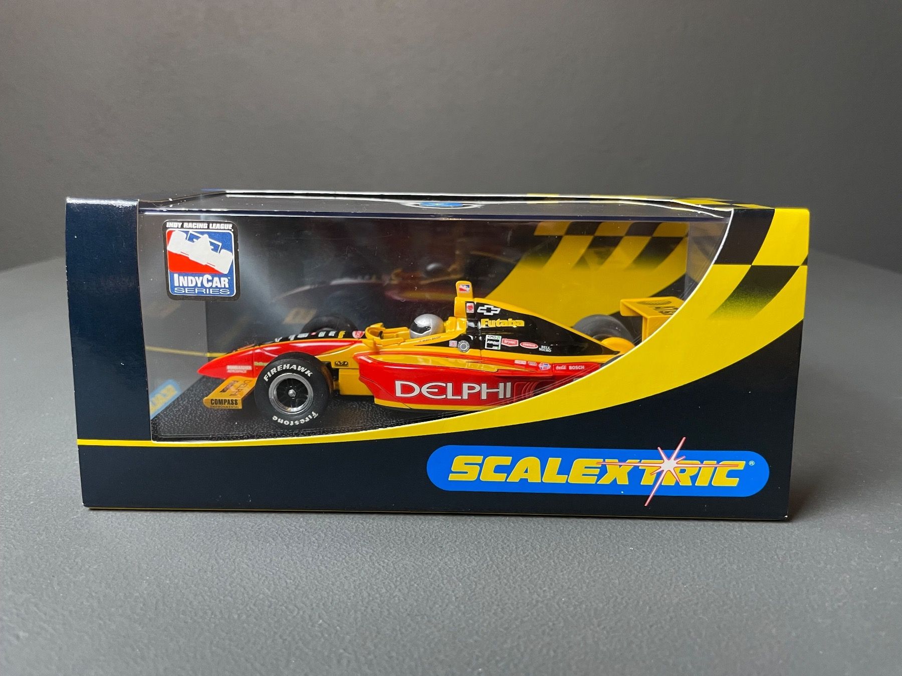 Carrera Piste: Scalextric C2498 Dallara Indy Delphi #8 – Nuovo (secondo la descrizione) da Genthod venduto da lightyear63 1