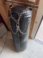 Energetics Boxsack 25kg - Kunstleder, mit Vier-Punkt-Kette