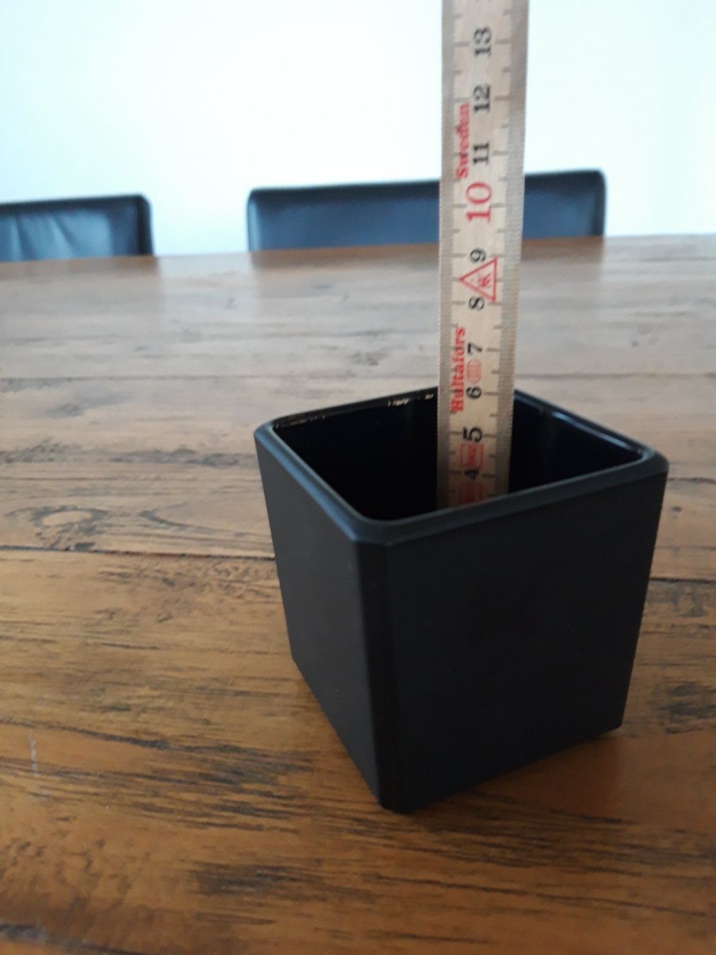 Vasi per fiori: Minimal Topf Sukkulente Kaktus Schwarz matt – Usato da Feuerthalen venduto da tanatha_st 2