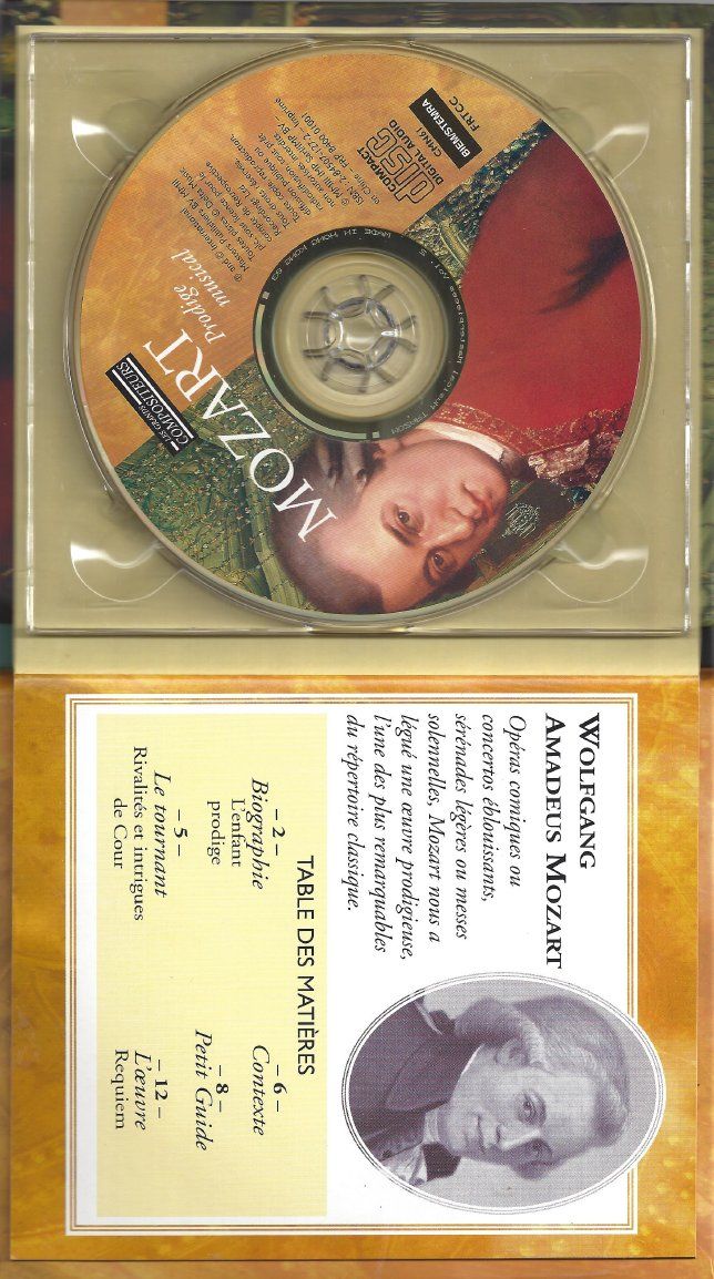 CDs: Mozart - Les Grands Compositeurs CD - État impeccable! – Gebraucht aus Courtepin von Marisou2 1