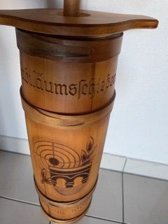 Holzartikel: Butterfass Holzgefäss geschnitzt – Gebraucht aus Ergisch von Haemmerli59 3