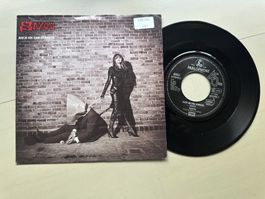 SAXON tolle Single Back on the streets Kult Metal Hard 80's