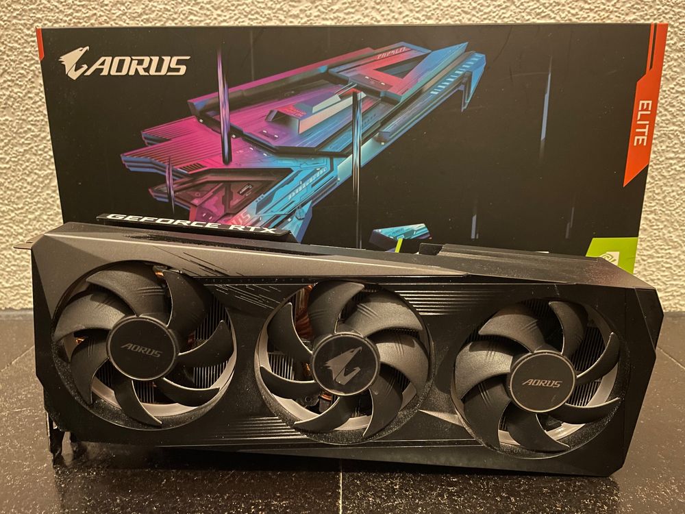 Gigabyte Aorus GeForce RTX 3060 Ti Elite LHR | Kaufen auf Ricardo