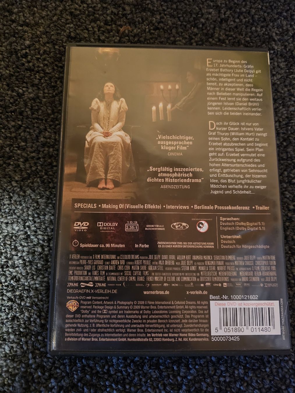 Tutti i DVDs: DVD "Die Gräfin" (15507) – Usato da Ruswil venduto da jan_bxl5 1
