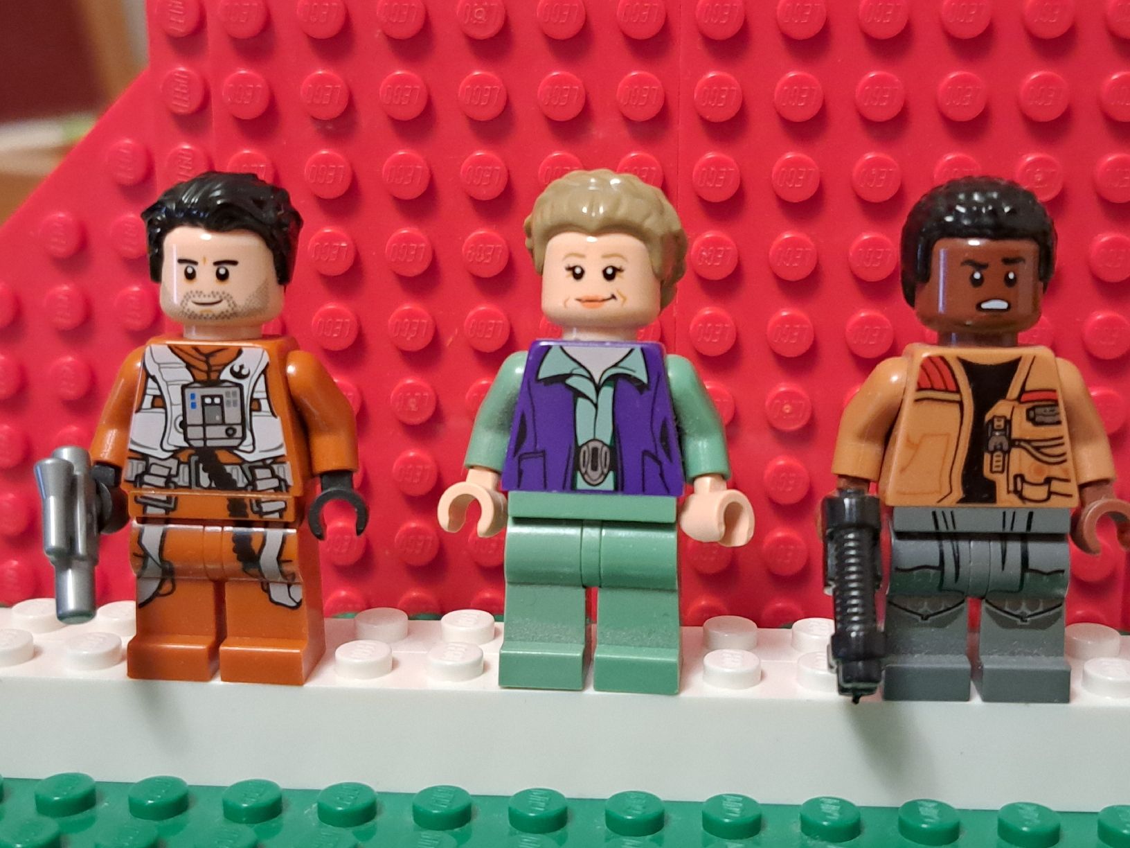 Star Wars Statuette: LEGO Minifiguren Star Wars. 3 Stück. – Usato da Basel venduto da vidra66