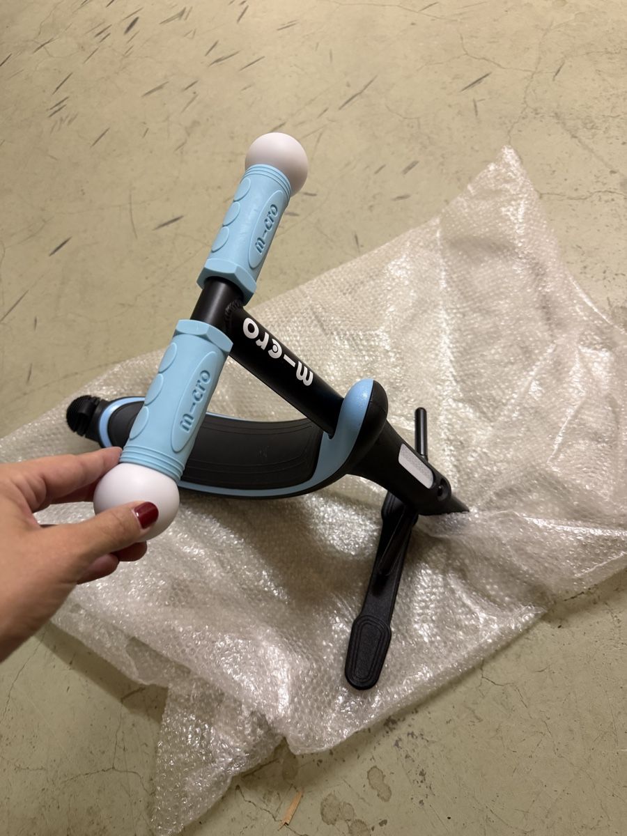 Scooter: Micro Mobility scooter handlebar unit blue and black – Nuovo e nell'imballaggio originale da Reinach BL venduto da K.zh.A