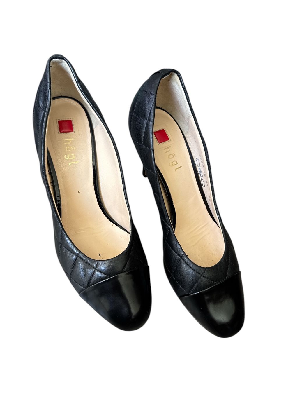 Högl Scarpe da donna: hogl Escarpins élégants en cuir noir – Usato da Vuisternens-Romont venduto da gol_xp6p 1