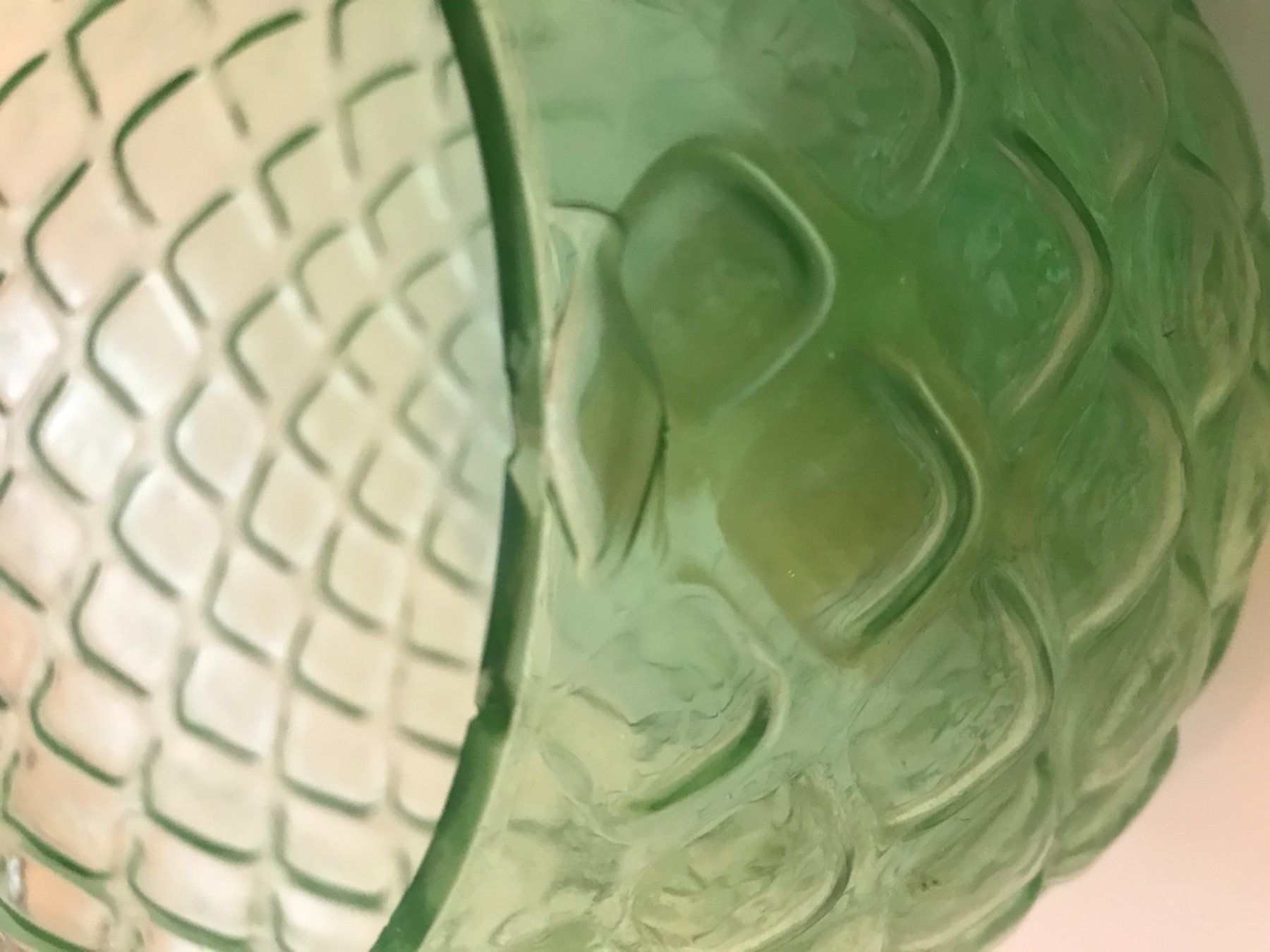 Ciotole: Grüne Glas Schale – Usato da Biberist venduto da longimanus3 3