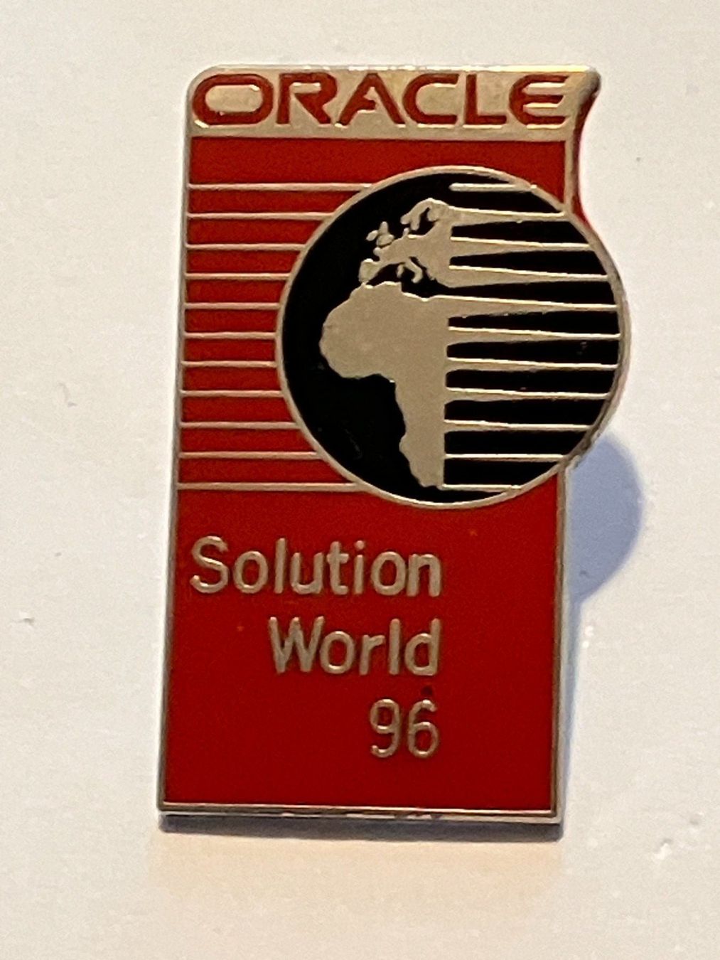 Placchette & Badge: 1 Pin Oracle Solution World 1996 – Usato da Basel venduto da djwwpp