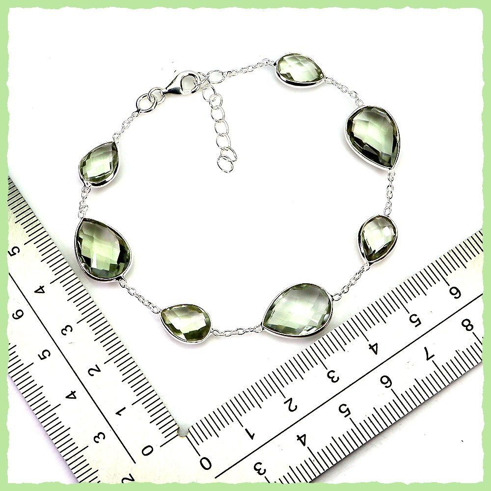 Armbänder & -reifen: Grüner Amethyst Armband 925 Silber – Neu und originalverpackt aus Oberglatt ZH von Goldfee1 2