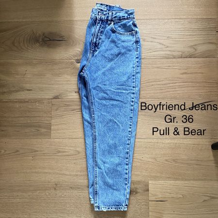 Pull&Bear Jeans, Boyfriend Style, Grösse 36, Top Zustand