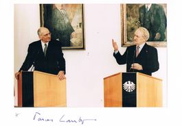 Pascal Couchepin Autogramm Foto 15x21cm Bundesrat