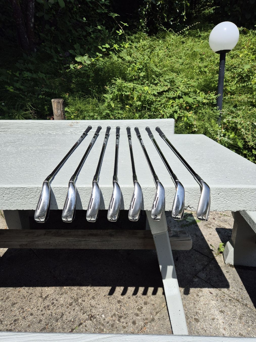 Wilson Mazze & Set: Wilson D9 Eisensatz: 5 bis SW – Usato da Wollerau venduto da tho_9pd8