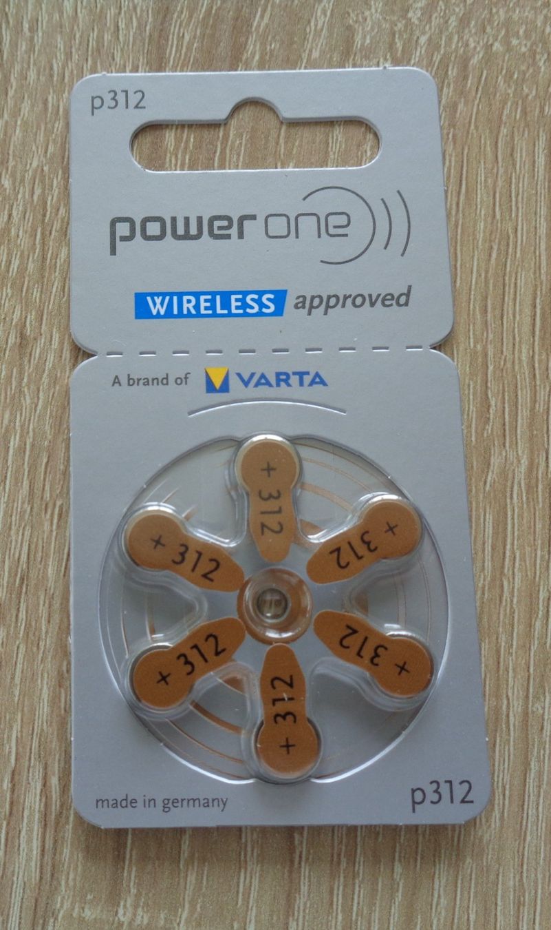 Caricatori & Batterie: Hörgerätebatterien power one 312 – Nuovo e nell'imballaggio originale da Münsingen venduto da Reika2007 1