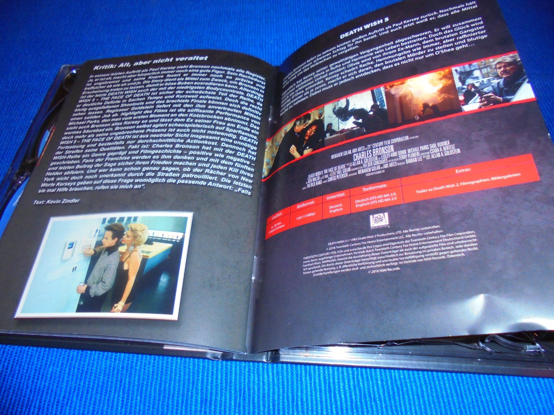 Tutti i DVDs: Mediabook Ein Mann sieht ROT 1-5/ TOTAL RAR !!blu-ray / RAR – Nuovo e nell'imballaggio originale da Wattenwil venduto da Firebird1 9