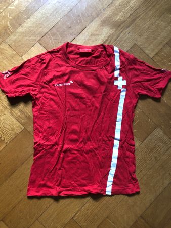 Credit Suisse / SFV T-Shirt Hymne Gr. S – Neuwertig Memorabi