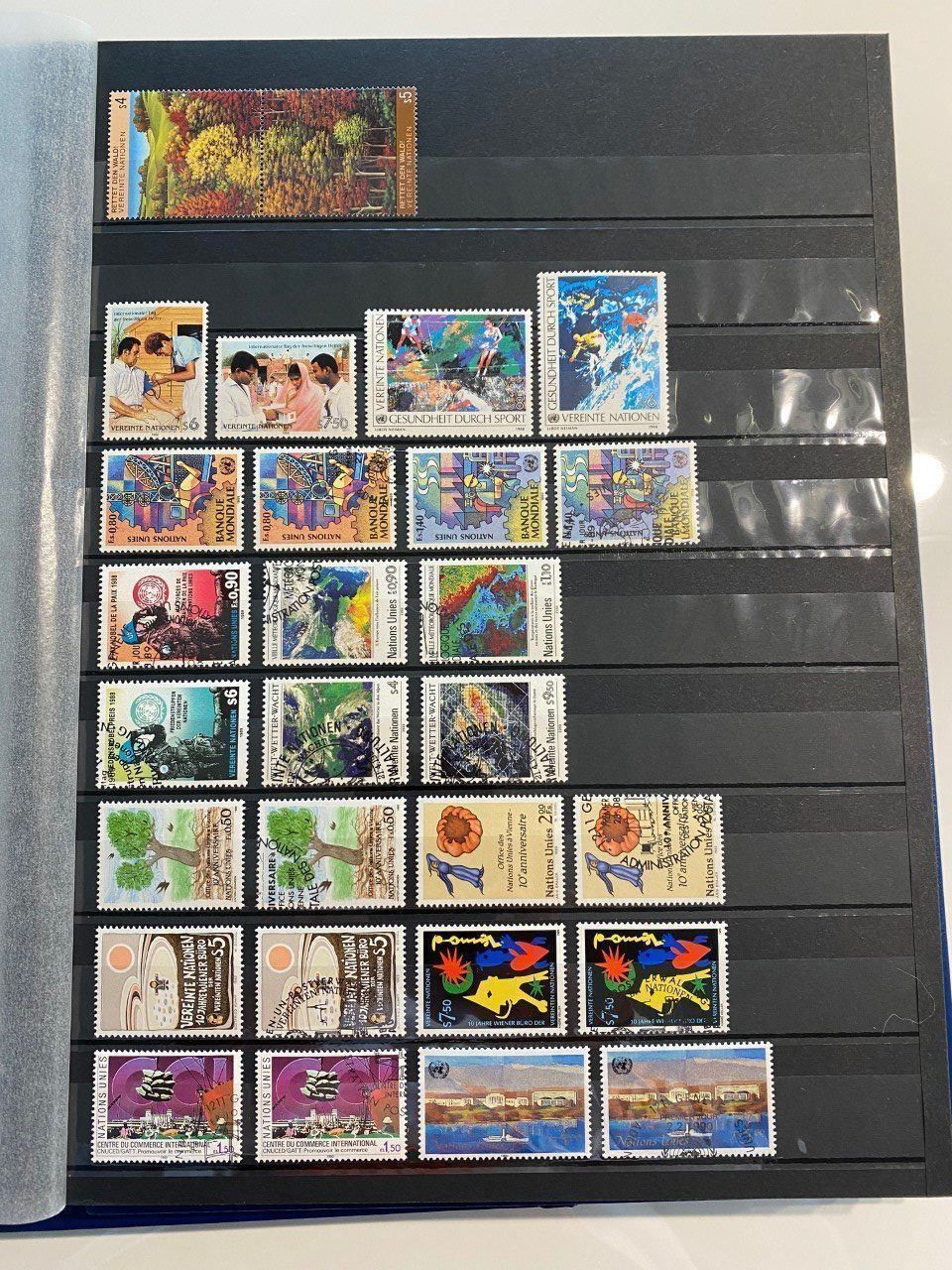 Tutti i francobolli: UNO Briefmarken (diverse) – Nuovo (secondo la descrizione) da Rain venduto da SRIC01