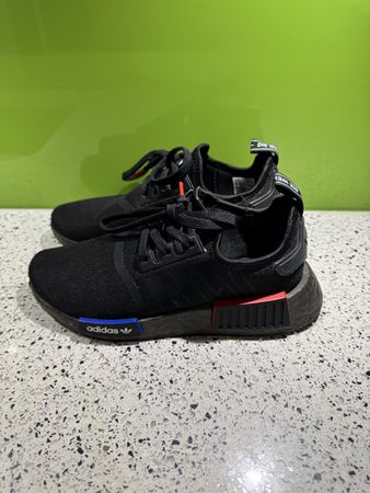 Adidas NMD R1 Sneaker Schwarz Rot Blau Grösse 37.5