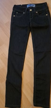 Dunkelblaue Damen Jeans, Skinny Schnitt, Grösse 26 Neu