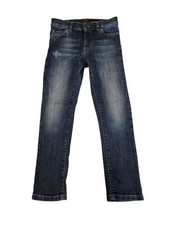 Dolce & Gabbana Jeans, Gr. 6, Denim, Amore Applikation
