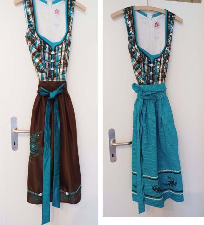 Dirndl Gr. 38 Spieth & Wensky mit 2 Schürzen