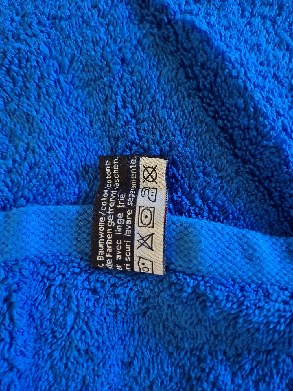Teli da bagno: Linges bleus en coton – Usato da Ebikon venduto da Jayjay60123027 1
